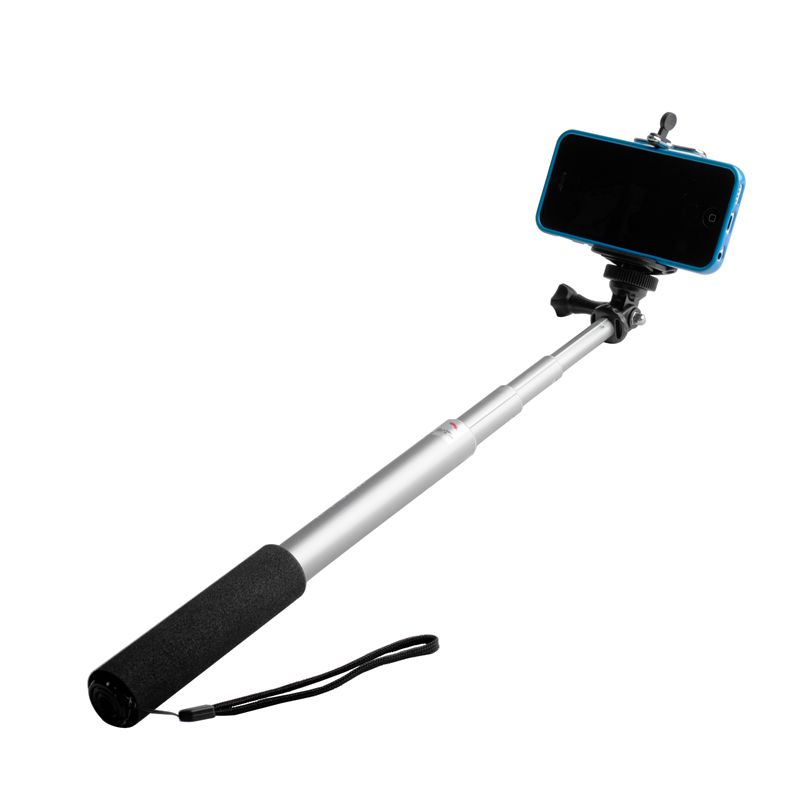 KINGJOY Cámara digital de 4 secciones extensible de aluminio de 960 mm Selfie Stick H096